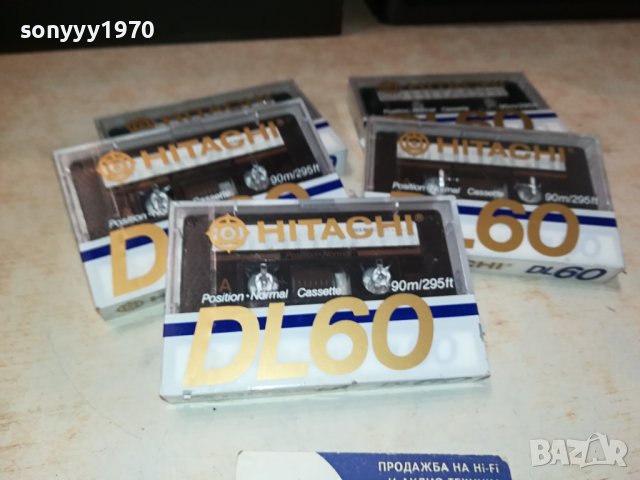 *HITACHI X5 TAPE MADE IN JAPAN 1111231313, снимка 4 - Аудио касети - 42946691