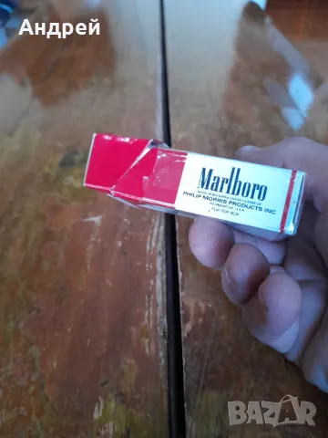 Стара кутия от цигари Marlboro #2, снимка 3 - Колекции - 49468836