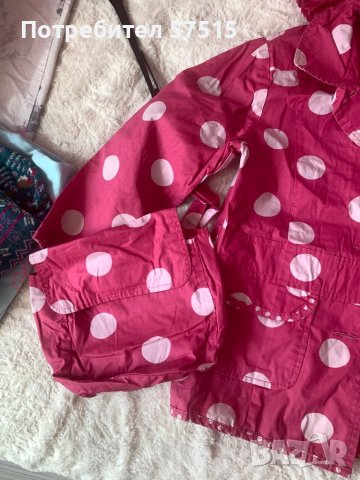 M&Co дъждобран момиче, снимка 3 - Детски якета и елеци - 38009437