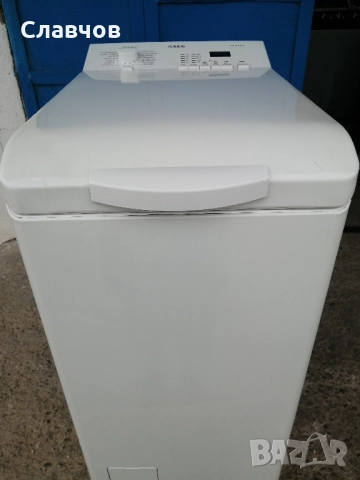 Пералня с горно зареждане AEG 7 кг , снимка 2 - Перални - 52537502