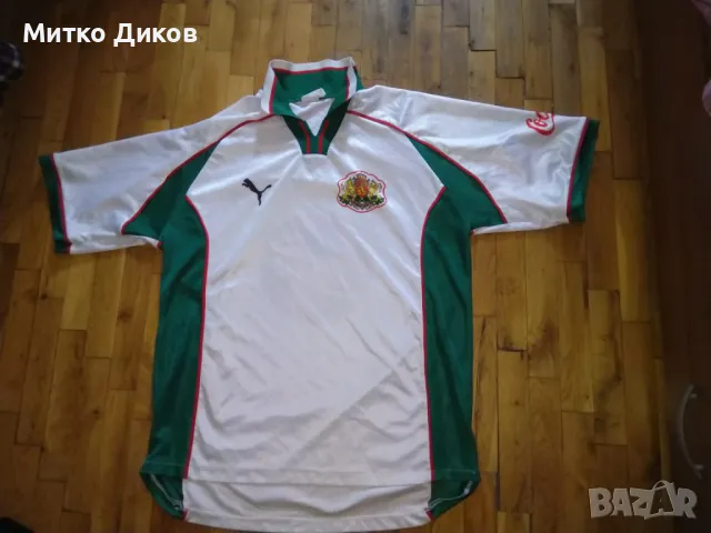 България футболна тениска маркова на Пума1996г. размер ХЛ, снимка 3 - Футбол - 49963570