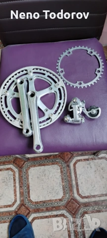 Курбели и дерайльор shimano-golden arrow