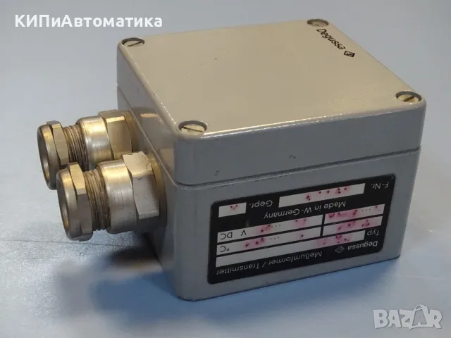 температурен трансмитер Degussa TR-11 temperature transmiter head mounted, снимка 8 - Резервни части за машини - 49192990