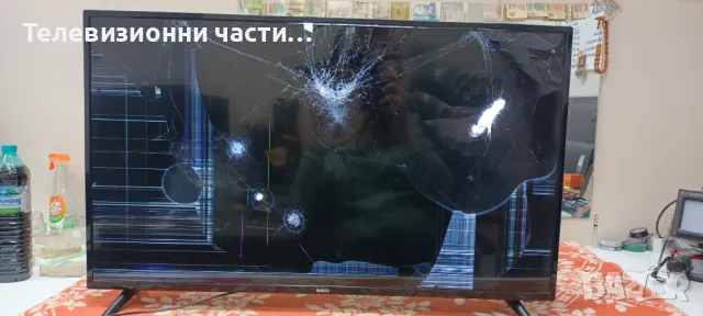 NEO LED-4341 FHD SW със счупен екран PT430CT02-1/CV358H-T42 / N2THK430FHDCT02-1