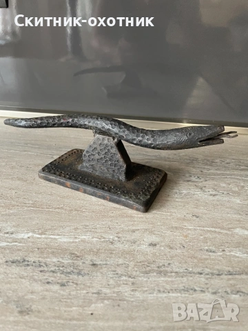 Метална фигура на змия, снимка 5 - Колекции - 53235739