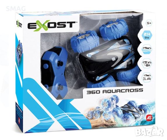 Количка Exost 360 Aquacross RC Car - AS, снимка 2 - Коли, камиони, мотори, писти - 43101277