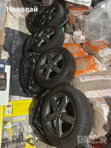 Джанти Rial за VAG с Зимни гуми 205/55/16 Bridgestone, снимка 2 - Гуми и джанти - 52990488