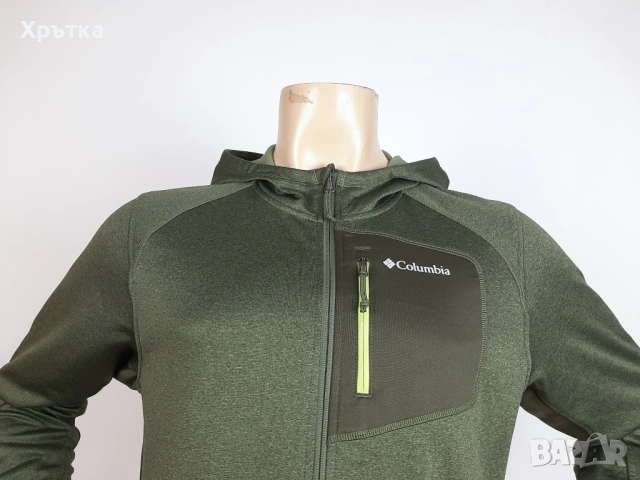 Columbia Mikina Zip Hoodie - Оригинално мъжко горнище размер M, снимка 6 - Спортни дрехи, екипи - 53011458