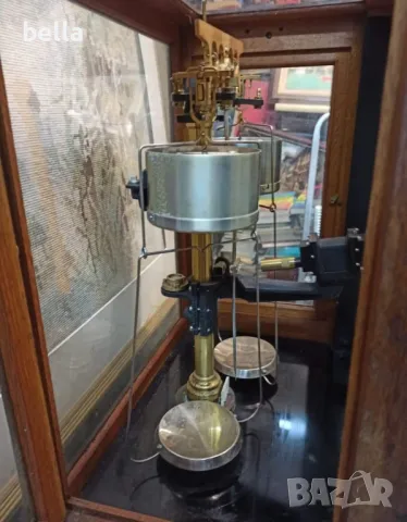 Аналитична немска стара фирмена везна Sartorius Werke Gottingen , снимка 5 - Антикварни и старинни предмети - 49290947