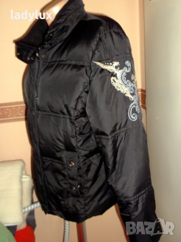 Blue Flame, Яке с гъши пух, с бродерии, Размер М. Код 925, снимка 5 - Якета - 27634000