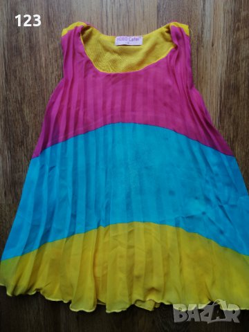 Рокли рр 98-104,рр 104-110, снимка 4 - Детски рокли и поли - 36643198
