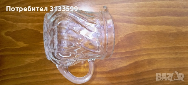 Керамична ЗАХАРНИЦА; Две стъклени канички, снимка 7 - Колекции - 51697976