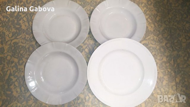 Старинни порцеланови чинии , снимка 2 - Чинии - 29023423