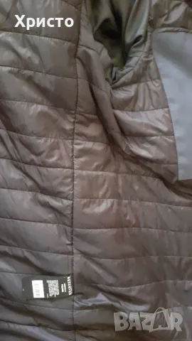 мъжко тъмно синьо яке Reserved XXL чисто ново, срещу вятър и дъжд, топли пази супер, снимка 9 - Якета - 48086803