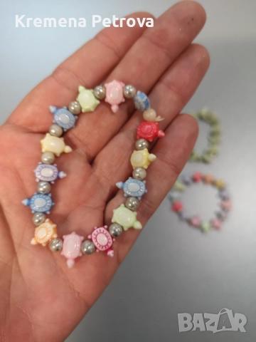 Детски комплекти герданче и гривна и комплекти с детски гривни, Пепа Пиг, Минцоните и други, снимка 11 - Други - 52371806