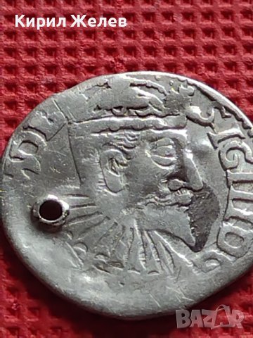 Сребърна монета 3 гроша 1596г. Сигизмунд трети ПОЛША 13781, снимка 4 - Нумизматика и бонистика - 42930852