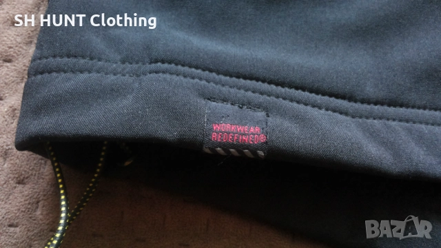 CATERPILAR Softshell Work Jacket размер XL работна горница вятърно устойчива W4-218, снимка 10 - Суичъри - 52111276
