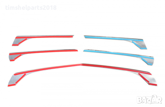 Хромирани лайсни предна решетка за MERCEDES Vito W447 след 2014 година, снимка 6 - Аксесоари и консумативи - 36484249