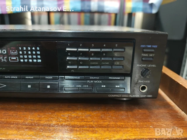 Sony CDP-590 Сиди Плеър, снимка 7 - Други - 50543021