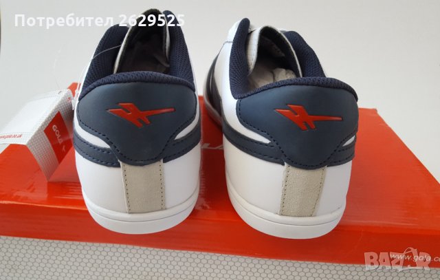 Нови в кутия Оригинални кецове Gola размер 45 естествена кожа, снимка 4 - Маратонки - 28417072