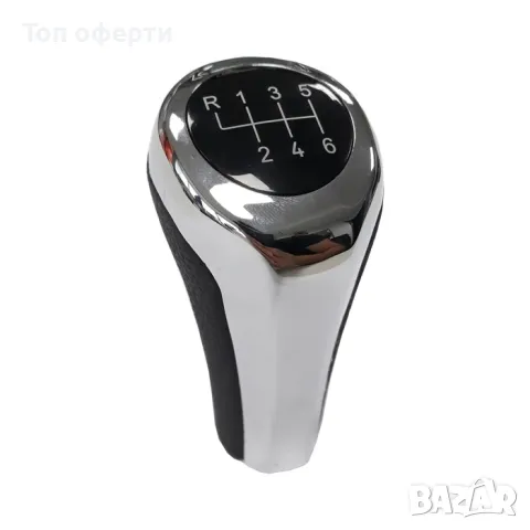 Топка за скоростен лост съвместима с BMW - 6 скорости - хром, снимка 2 - Аксесоари и консумативи - 48695512