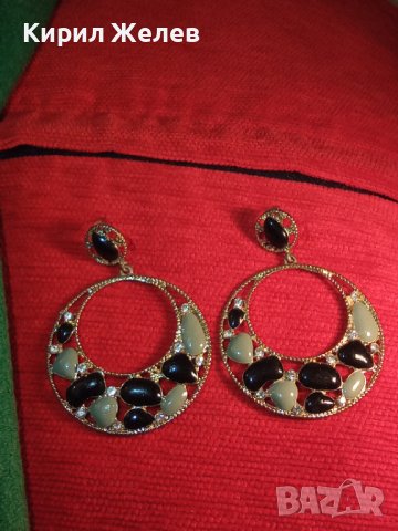 ЕФЕКТНИ ЗЛАТИСТИ КРИСТАЛНИ АРТ ОБЕЦИ с ЕМАЙЛ-ЛАК 4267