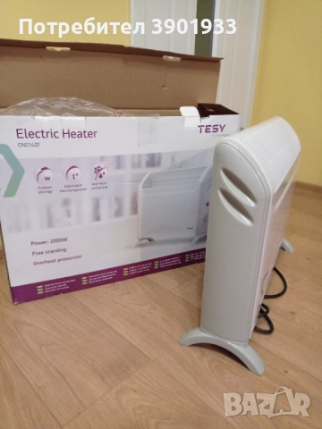 Конвектор TESY CN214ZF, снимка 2 - Отоплителни печки - 53099134