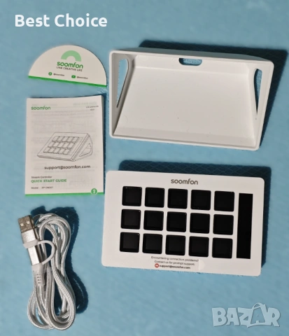 SOOMFON Stream Control Deck (контролер за стрийминг, стрийм дек)), снимка 13 - Ресийвъри, усилватели, смесителни пултове - 52888580