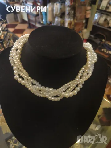 Чокър от изкуствени перли 