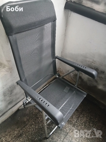 Алуминиев сгъваем стал,шезлонг, снимка 7 - Други стоки за дома - 52670702