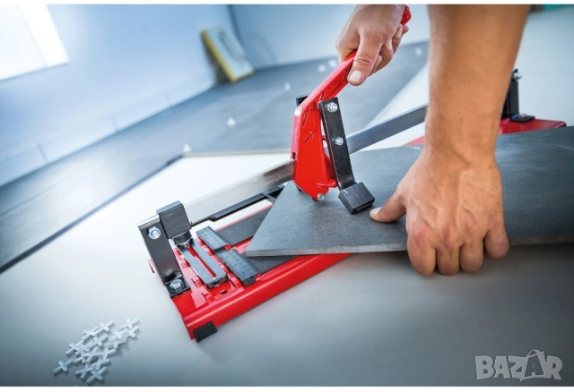 Ръчна машина за рязане на плочки Heka Eurocut 1  85х85 см ГАРАНЦИЯ , снимка 2 - Други инструменти - 52369009