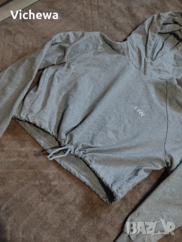 Сиво горнище , снимка 3 - Спортни екипи - 52826729