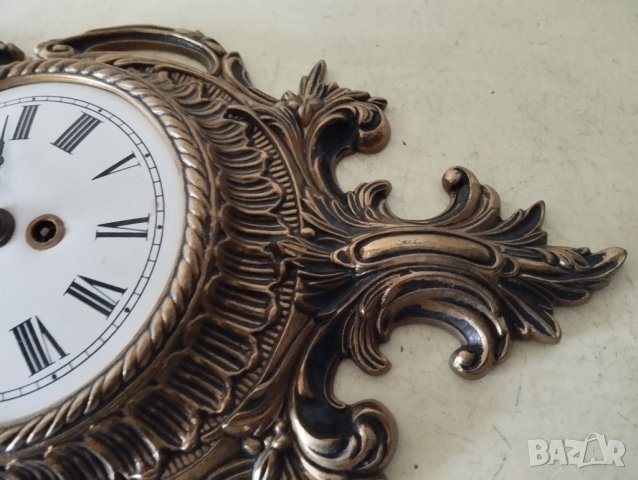 Бароков часовник за стена, снимка 4 - Други ценни предмети - 43238409