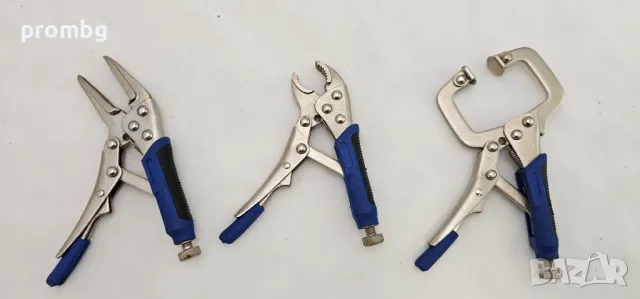 мини заключващи клещи, чираци 3 бр., Westfalia - Германия, снимка 8 - Клещи - 49891269