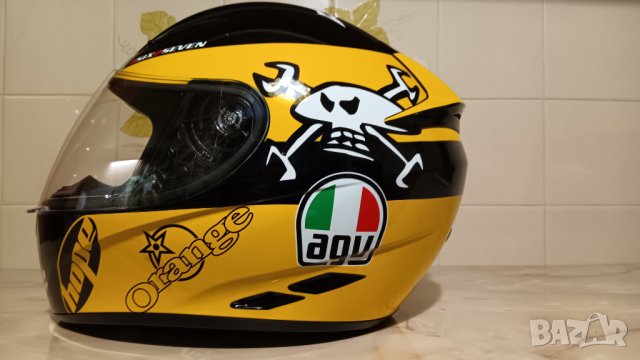 Full face каска AGV K3 Gay Martin. Размер М.