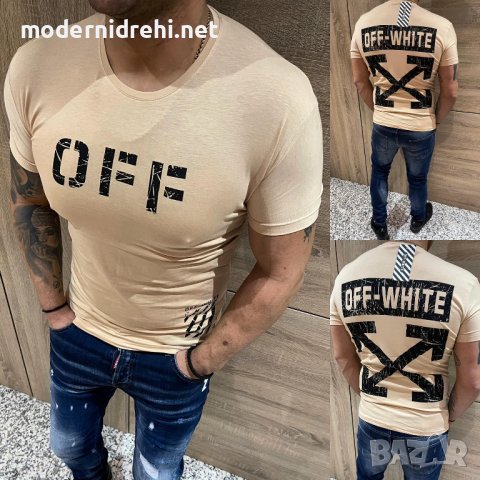 Мъжка спортна блуза OFF-WHITE код 35, снимка 1 - Тениски - 39582040