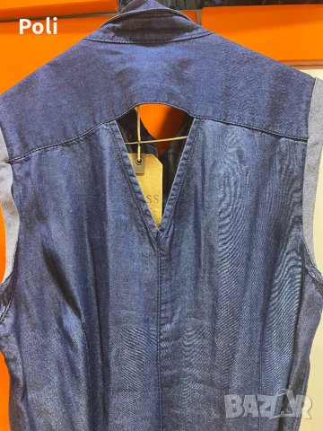 Оригинална дънкова рокля Guess, снимка 8 - Рокли - 33334403