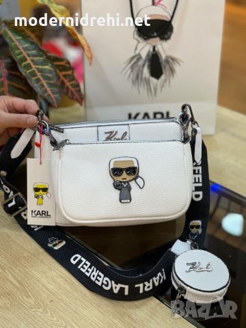 Дамска чанта Karl Lagerfeld код 32, снимка 1 - Чанти - 32553169