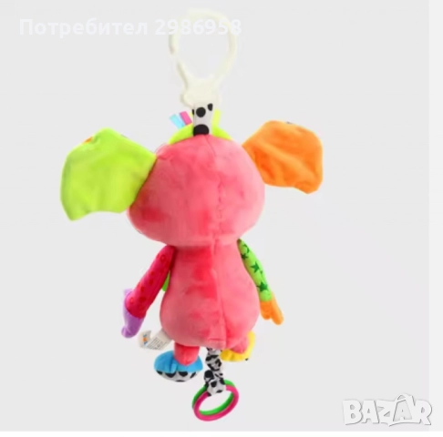 Мека, плюшена, бебешка играчка, снимка 2 - Музикални играчки - 51434316