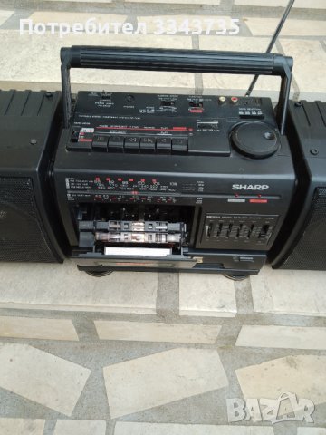 SHARP WF T380H BK, снимка 2 - Радиокасетофони, транзистори - 39446848