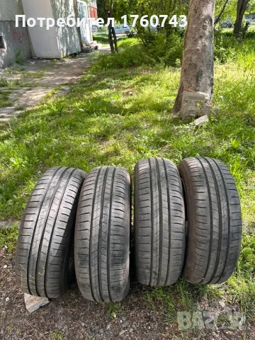 Лети джанти 15ц/ 7J / 4×114.3 /67.1 /5бр с гуми 195/75/15 Voyager дот 21г KIA HYUNDAI , снимка 4 - Гуми и джанти - 50130775