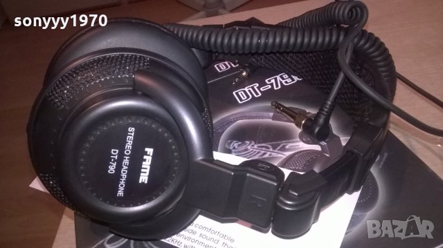 fame dt-790 headphones-studio reference-внос швеицария, снимка 2 - Слушалки и портативни колонки - 26324138