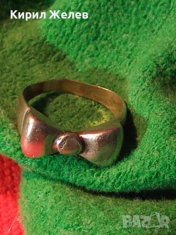 СТАР РЕТРО ВИНТИДЖ СРЕБЪРЕН ПРЪСТЕН ВИСОКА ПРОБА СРЕБРО РЪЧНА ИЗРАБОТКА СТИЛЕН КРАСИВ 28723, снимка 6 - Пръстени - 37277529