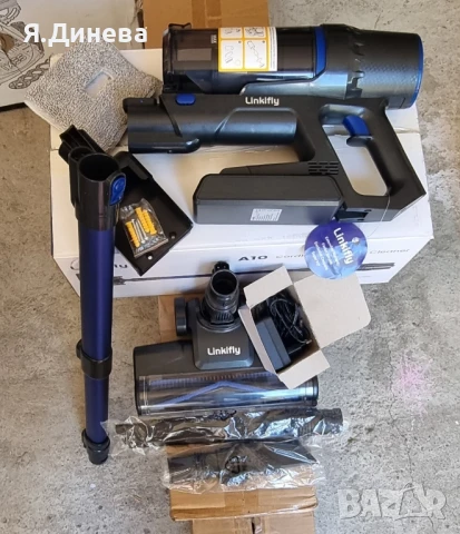 Правостояща прахосмукачка Linkifly A10 25,9v, снимка 2 - Прахосмукачки - 50959227