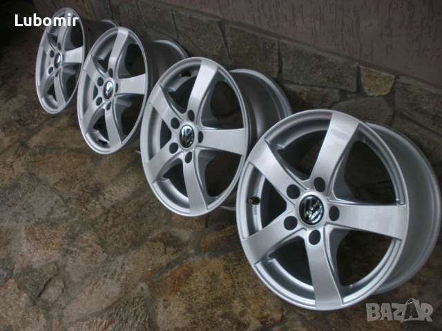 15 цола 5 х 112 мм 4 бр лети джанти - Dezent Germany ! - Vw,Audi,Seat,skoda !, снимка 5 - Гуми и джанти - 53513316