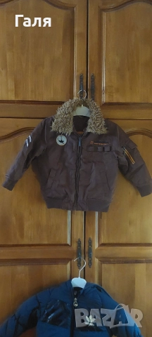Бебешко зимно яке с качулка Adidas + дънки , блуза и риза//Детско/бебешко яке Kenvelo за ръст 90 + , снимка 17 - Бебешки якета и елеци - 52331098