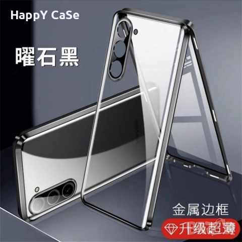 Samsung Galaxy A17 / Двоен 360° магнитен кейс калъф с камера протектор, снимка 3 - Калъфи, кейсове - 51699919