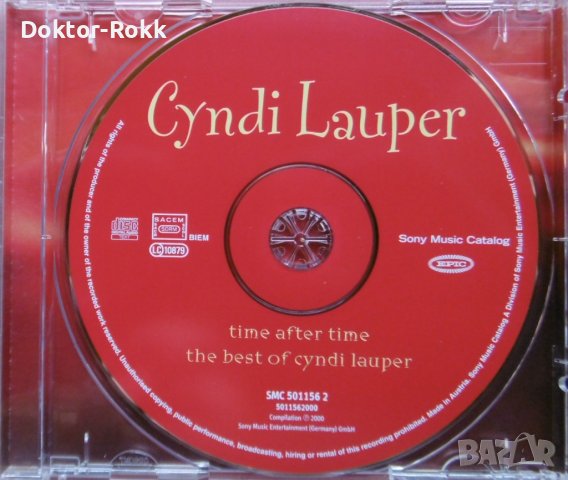 Cyndi Lauper – Time After Time - The Best Of Cyndi Lauper, снимка 3 - CD дискове - 37404151