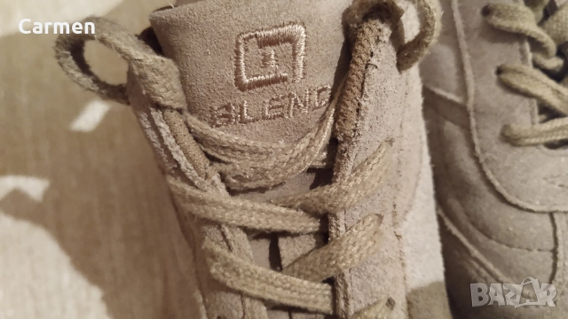 BLEND дамски велурени маратонки, снимка 3 - Маратонки - 52429939