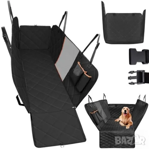 Покривало за кола за куче / Протектор за задна седалка за куче , снимка 8 - За кучета - 47720902